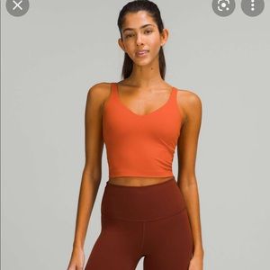 lululemon align top orange